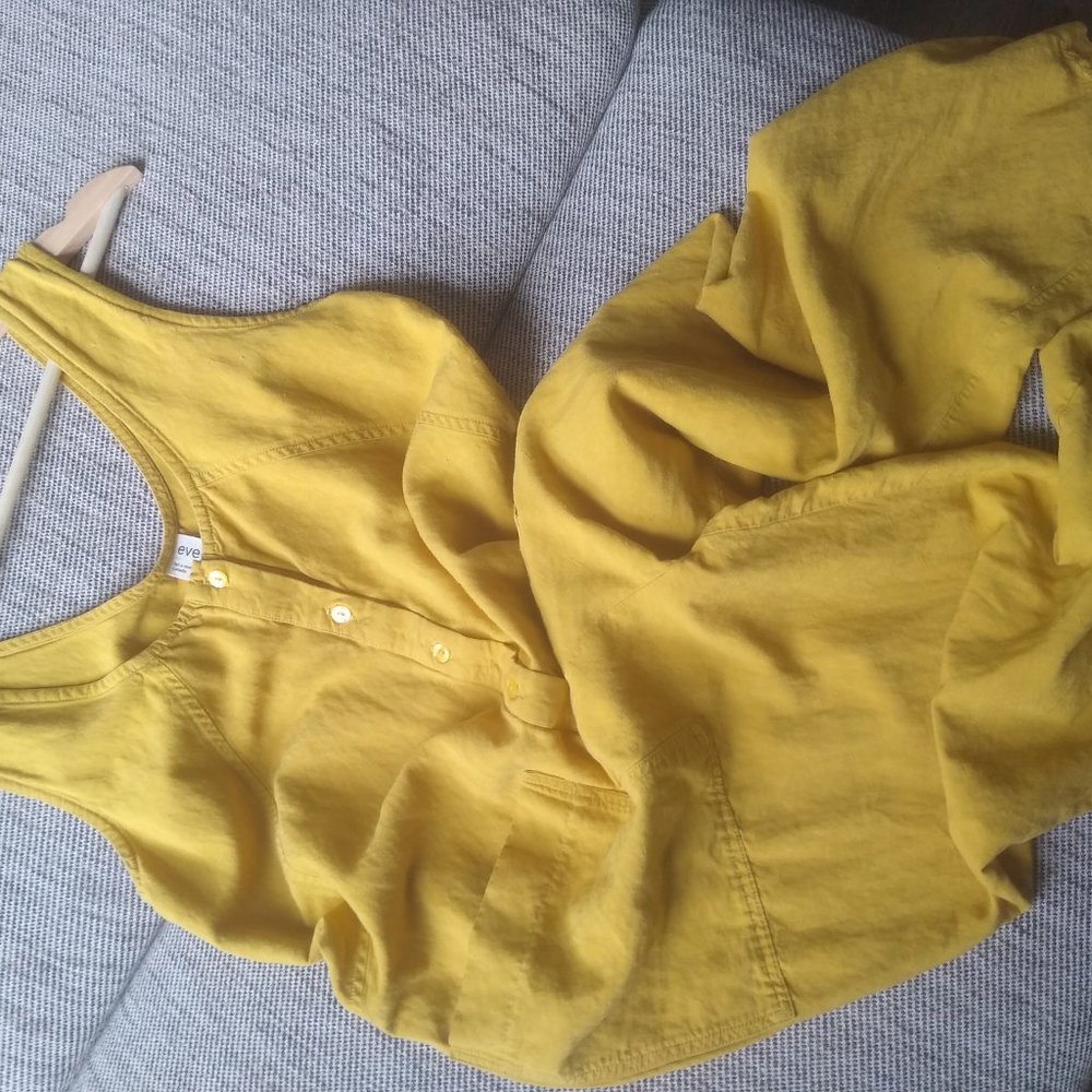 Eve Gravel Saint Germaine Jumpsuit- Tournesol- XS - Picture 4 of 5